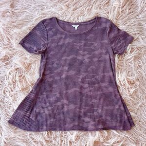 Waffle Knit Top
